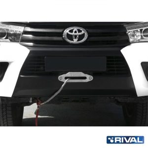 Hidden Winch Mount Toyota Hilux 2016-2024 Bandeja