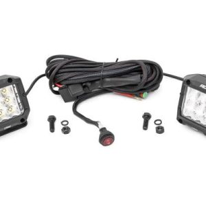 3-INCH WIDE ANGLE OSRAM LED LIGHTS - (PAIR)
