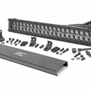 20-INCH CREE LED LIGHT BAR - (DUAL ROW | BLACK SERIES W/ AMBER DRL)