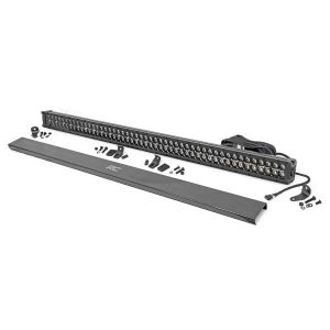 50 Inch Black Series LED Light Bar Dual Row | Cool White DRL