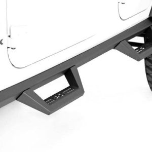 ESTRIBOS PISADERAS CONTOURED DROP STEPS (07-18 WRANGLER JK UNLIMITED | 4-DOOR)
