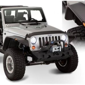 Fender Flares Flat Style 4Pc	2017 Jeep Wrangler