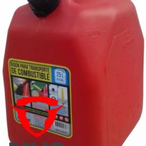 Bidon de combustible 25 litros ROJO