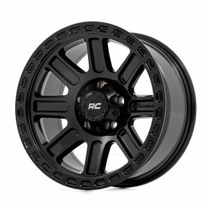 Rough Country 84 Series Wheel Gloss Black | 17x8.5 | 5x5 | +0mm