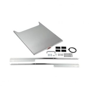 CAJONERA Mesa de cajón de acero inoxidable cepillado