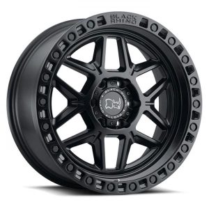 BLACK RHINO KELSO 20X9.0 5/139.7 ET00 CB78.1 MATTE BLACK W/BLK BOLTS